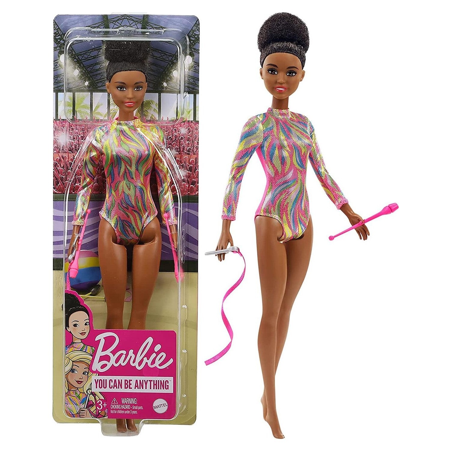 

Барби, художественная гимнастка, кукла Barbie Career Professions Series, оригинальный продукт