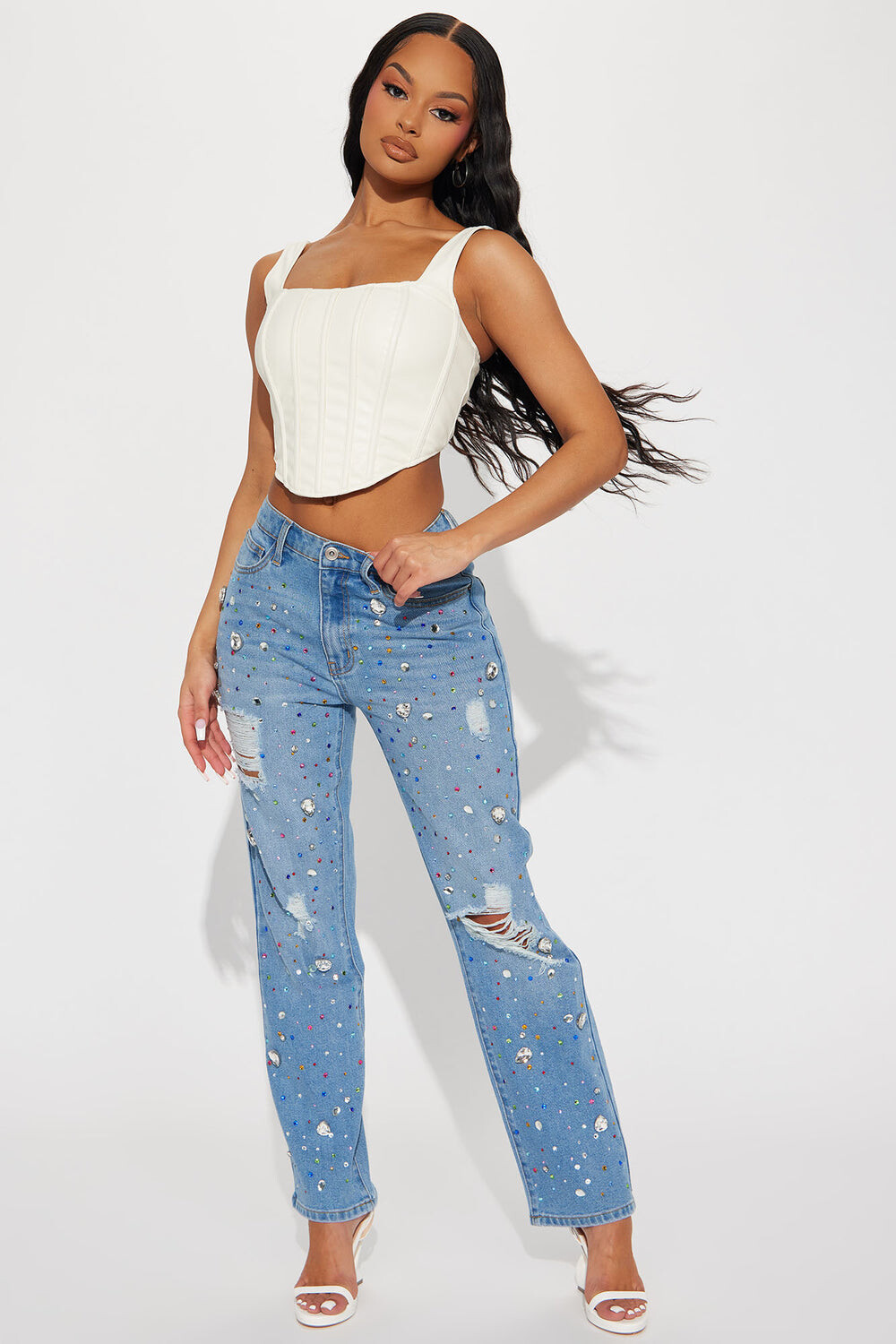 

Джинсы Fashion Nova FN24466FT38, синий