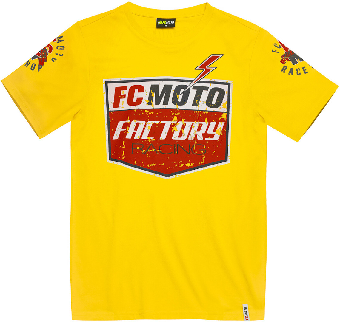 Футболка FC-Moto Crew, желтый шапка fc moto crew темно синий