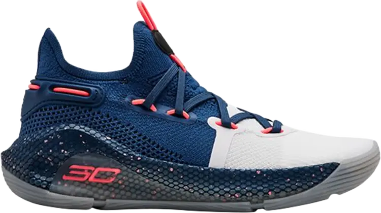 

Кроссовки Under Armour Curry 6 GS Splash Party, синий