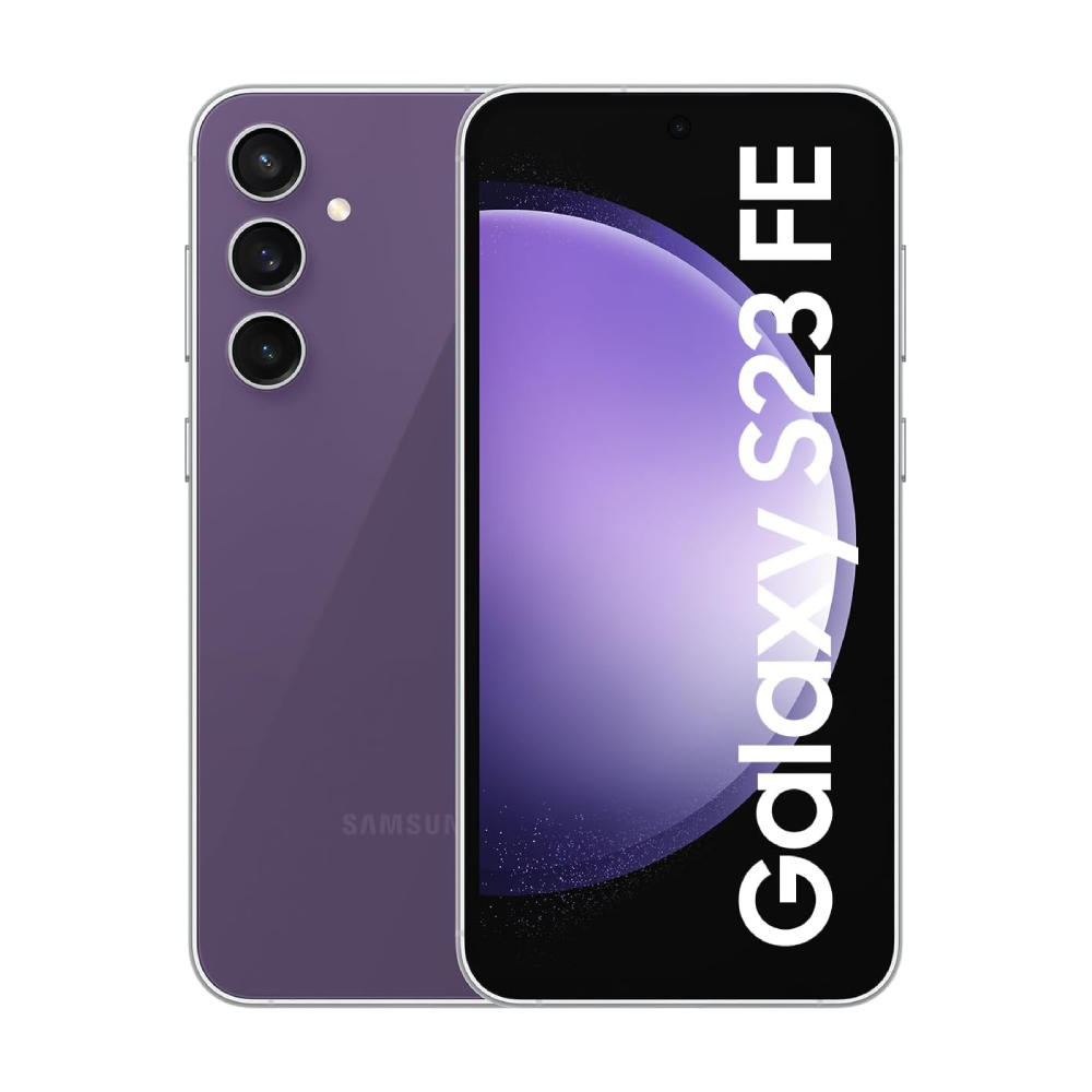 Смартфон Samsung Galaxy S23 FE, 8 ГБ/256 ГБ, eSim + 2 Nano-SIM, фиолетовый