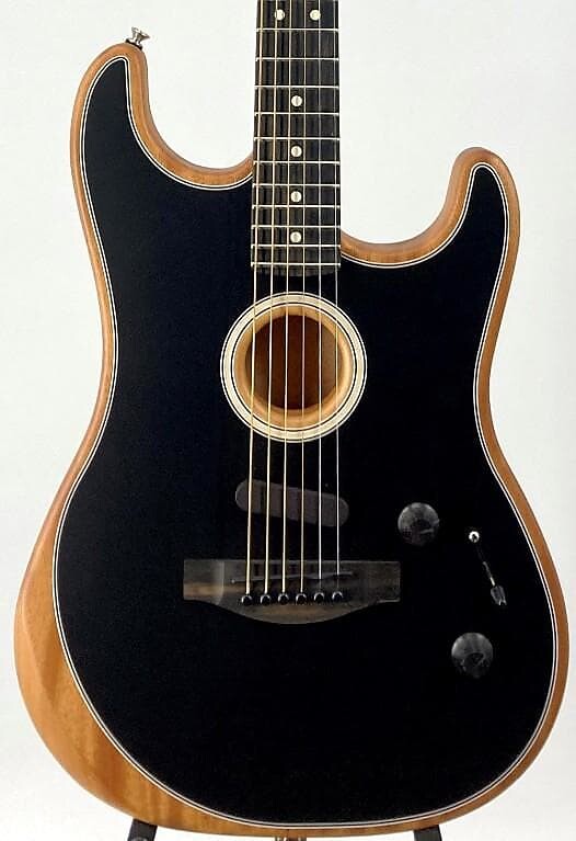 

Накладка на гриф Fender American Acoustasonic Stratocaster Ebony Black с сумкой Серийный номер: US2251