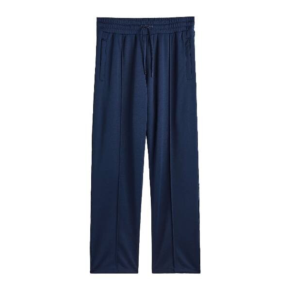 

Спортивные брюки быстросохнущие H&M Relaxed Fit Fast-drying Track Pants, темно-синий