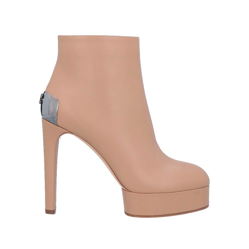 

Ботильоны Casadei, розовый/серебристый