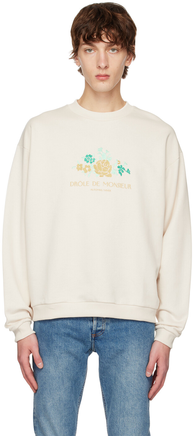 

Толстовка Off-White Fleur Drôle De Monsieur, Белый
