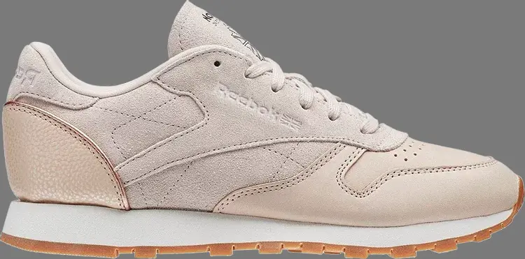 

Кроссовки wmns classic leather 'golden neutrals' Reebok, загар