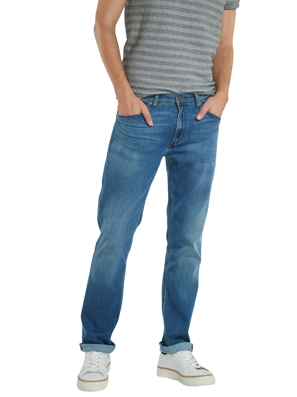 

Джинсы Wrangler Greensboro regular/straight, синий
