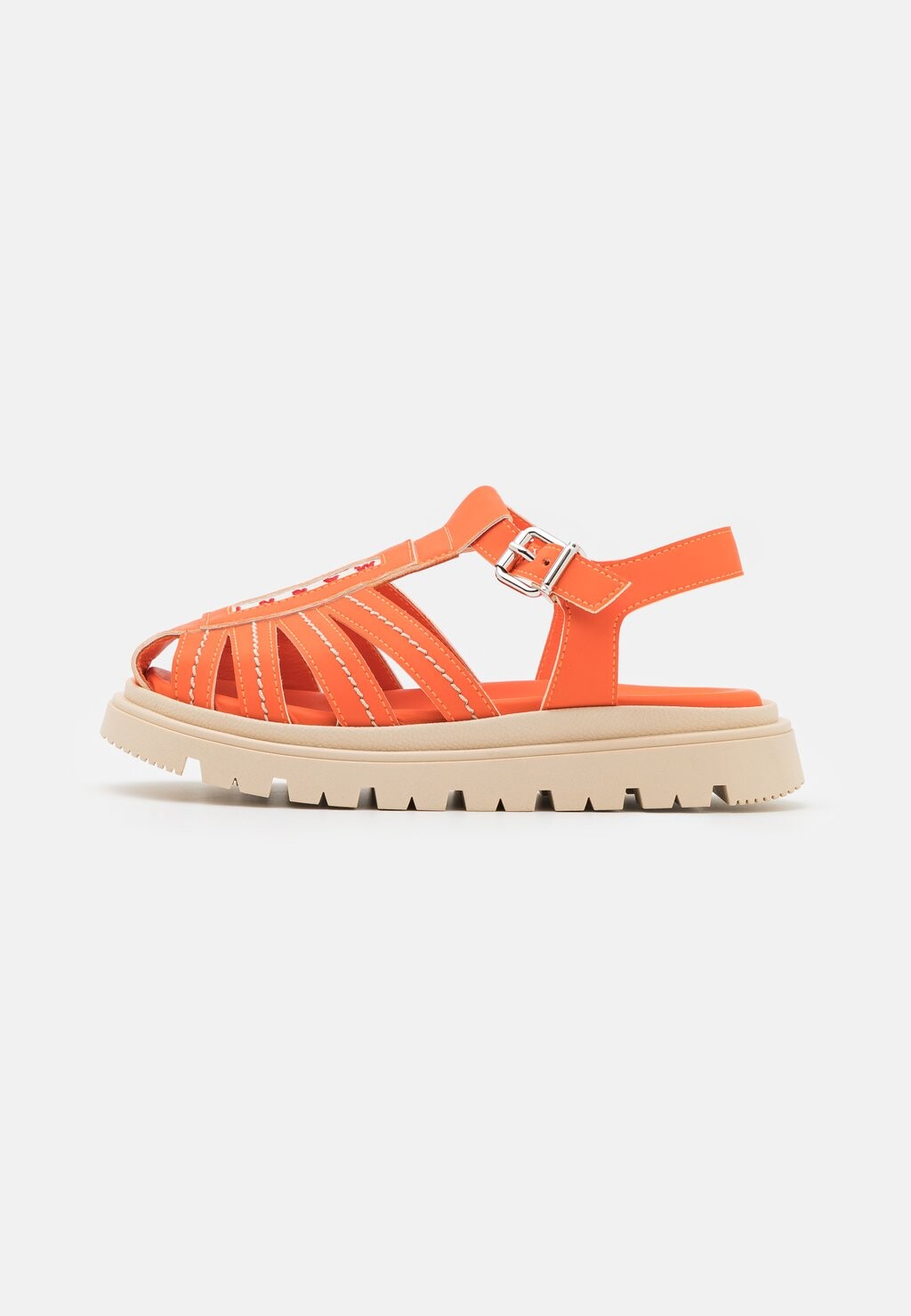 

Босоножки с ремешком UNISEX Marni, цвет orange