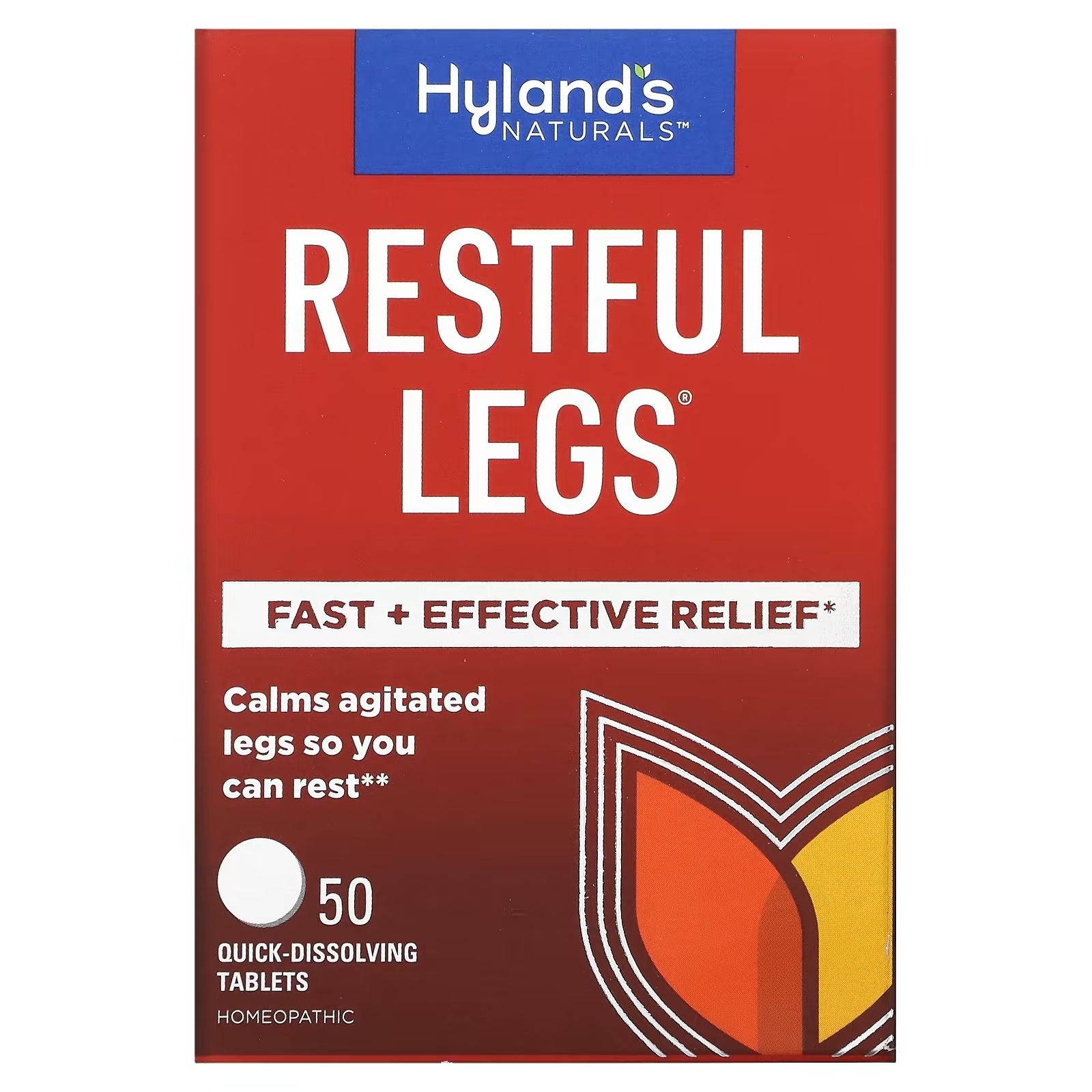 Добавка для Расслабления Ног Hyland's, 50 быстрорастворимых таблеток hyland s naturals restful legs 50 быстрорастворимых таблеток