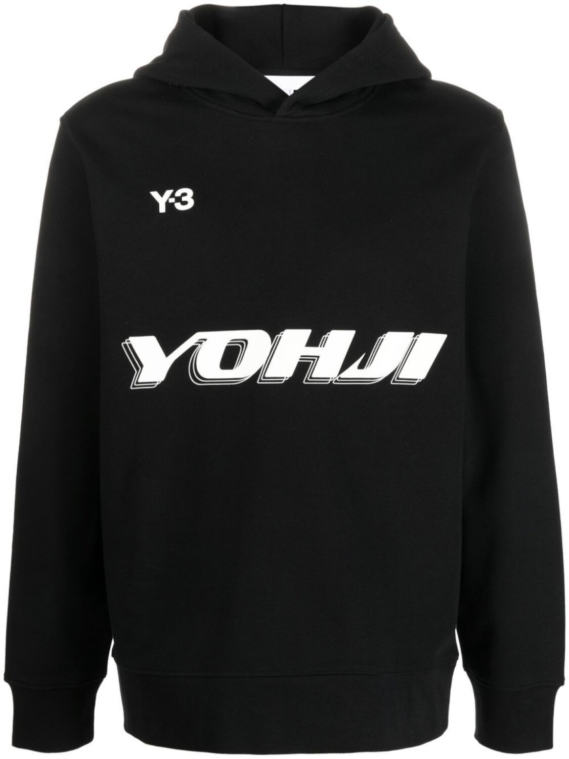 

Y-3 худи с логотипом, черный