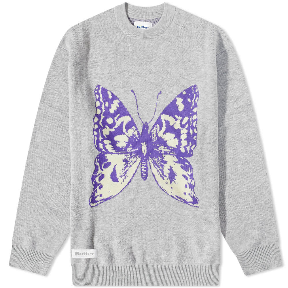 

Джемпер Butter Goods Butterfly Crew Knit, Серый