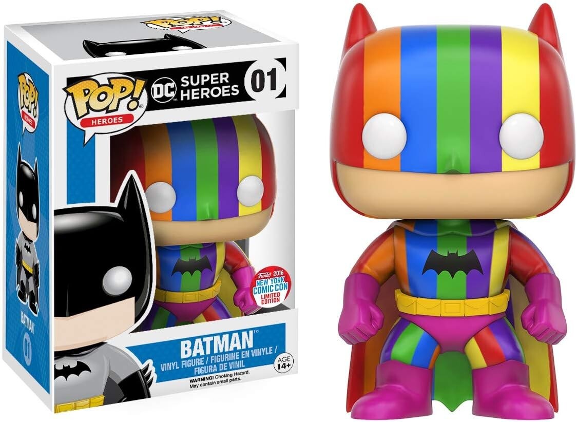 

Фигурка Funko Pop! DC Super Heroes Batman Rainbow Detective NYCC 2016 Limited Edition