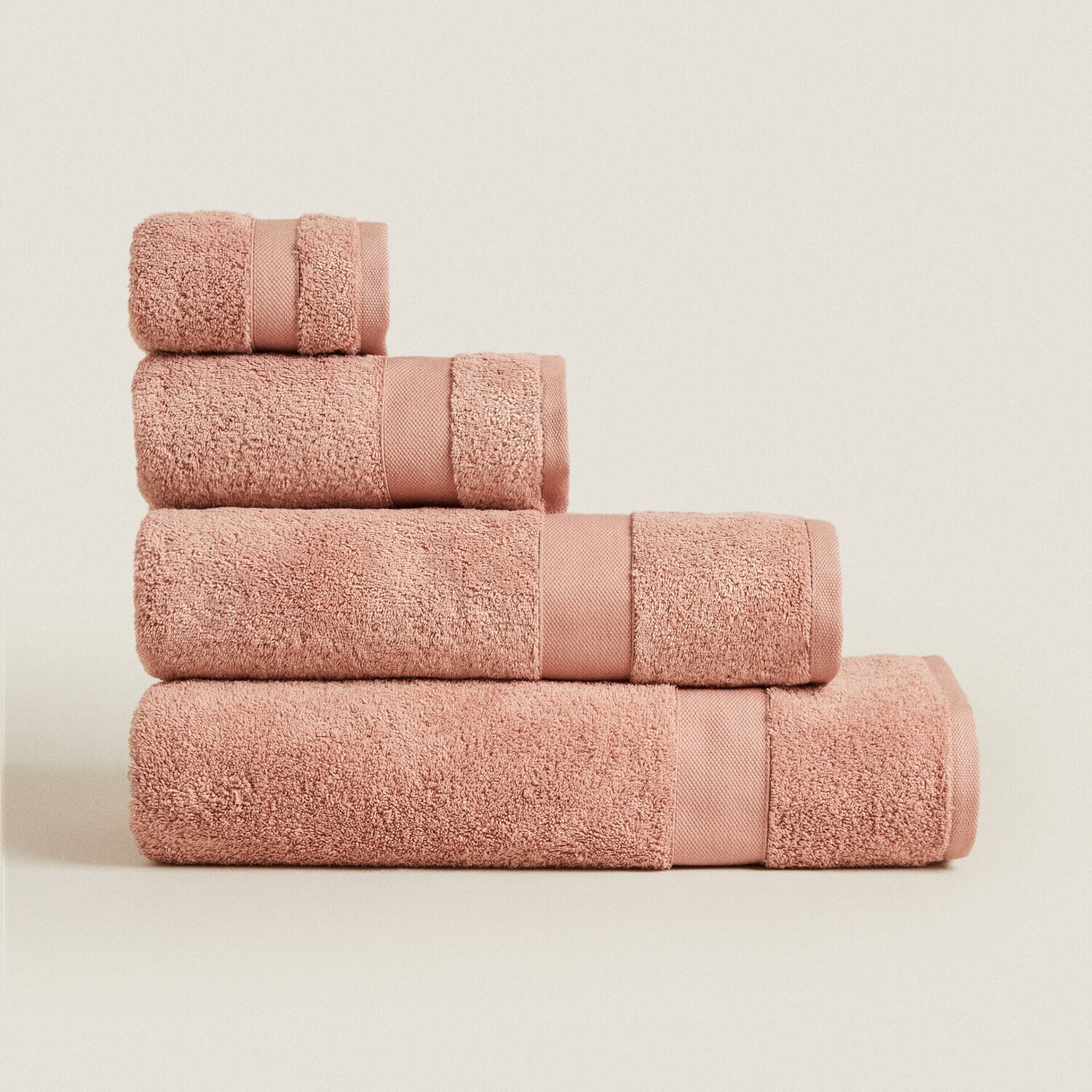 

Полотенце Zara Home Premium Cotton, розовый