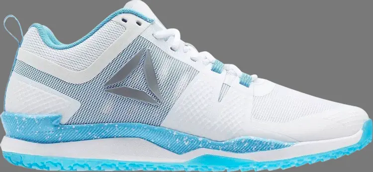 

Кроссовки jj 1 'white blue speckled' Reebok, белый
