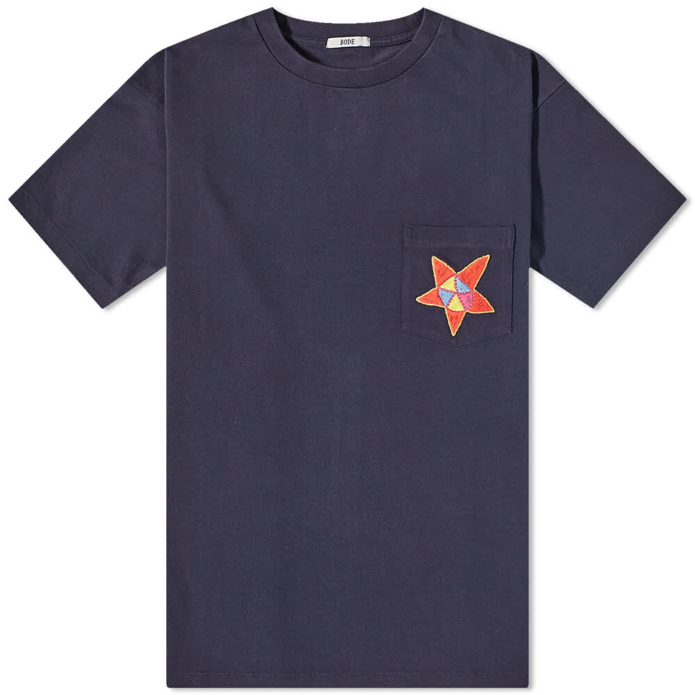 

Футболка BODE Star Pocket Tee, Серый