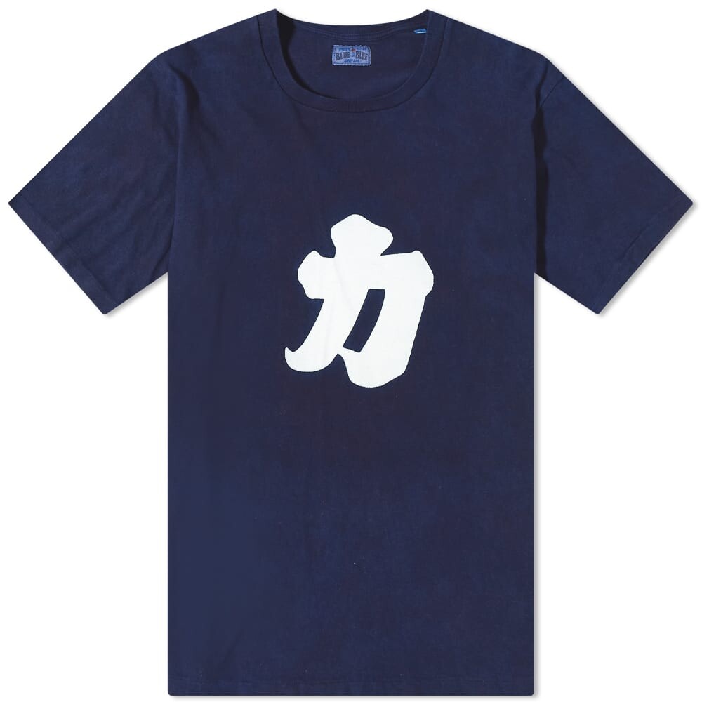 

Футболка Chikara Power Bassen Blue Blue Japan