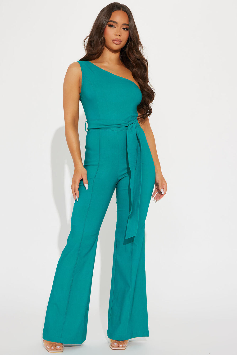 

Комбинезон Fashion Nova IP7841, бирюзовый