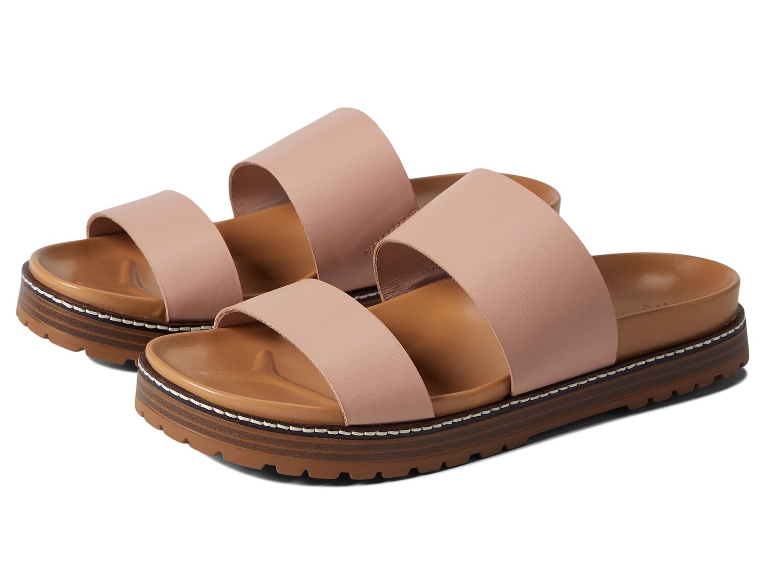

Сандалии Madewell, The Charley Double-Strap Slide Sandal