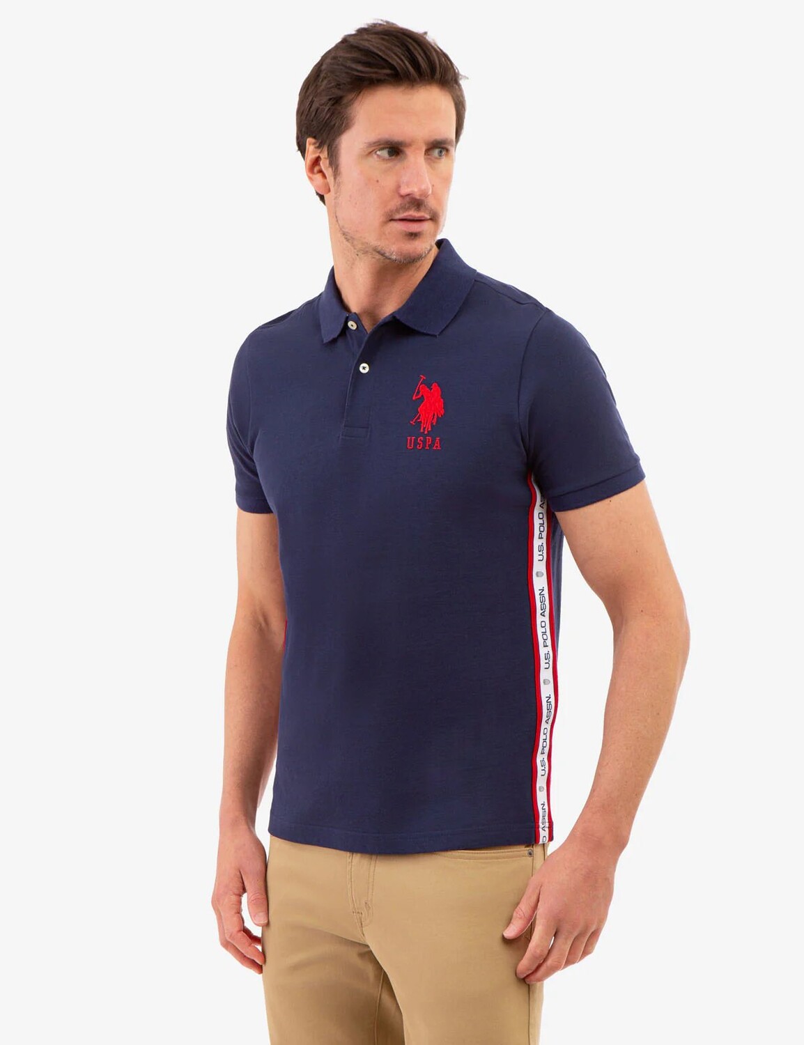 

Рубашка-поло мужская U.S. Polo Assn., синий