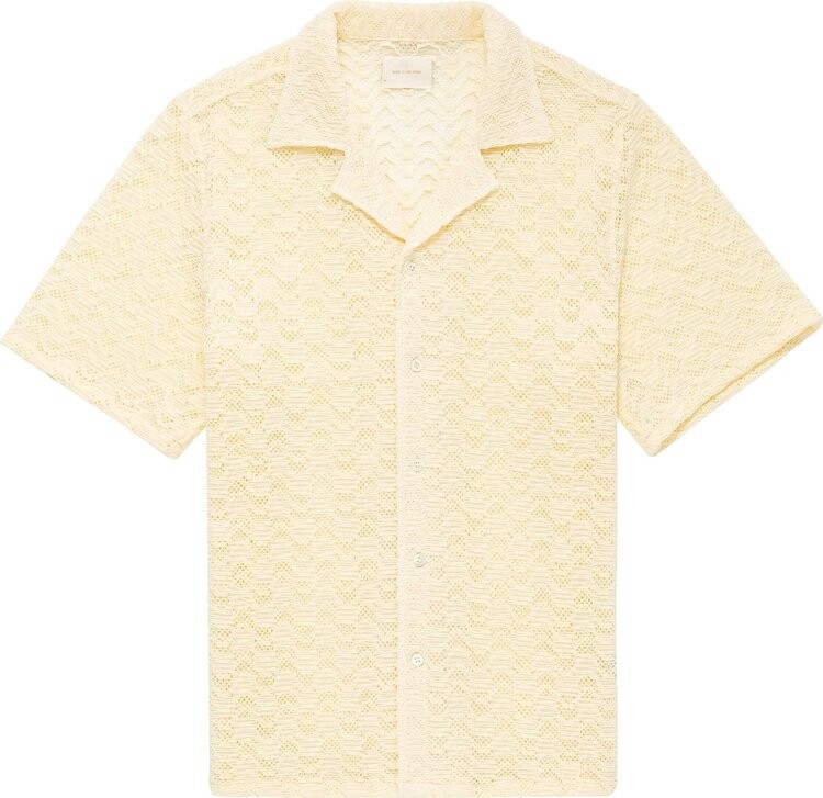 

Рубашка Aimé Leon Dore Rico Shirt 'Afterglow', кремовый