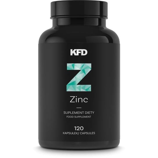 KFD Zinc - 120 капсул, органический цинк, иммунная поддержка.