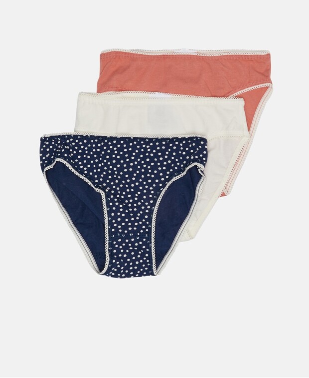 

Трусы, упаковка 3 шт. Petit Bateau, экрю