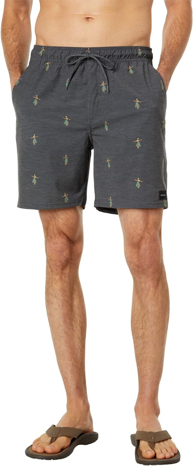 

Хула Брич 18 дюймов Залп Rip Curl, цвет Washed Black