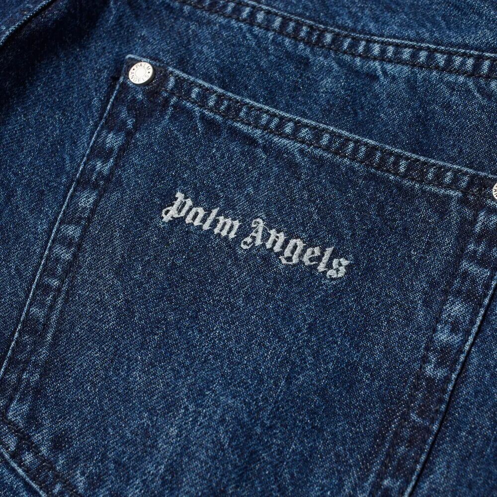 

Palm Angels Брюки карго с каркасом, синий