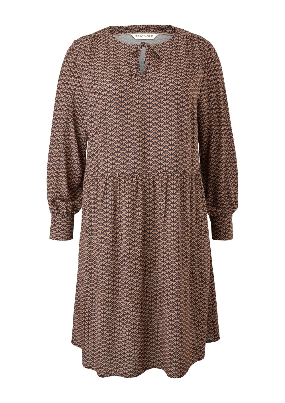 

Рубашка-платье Triangle, коричневый