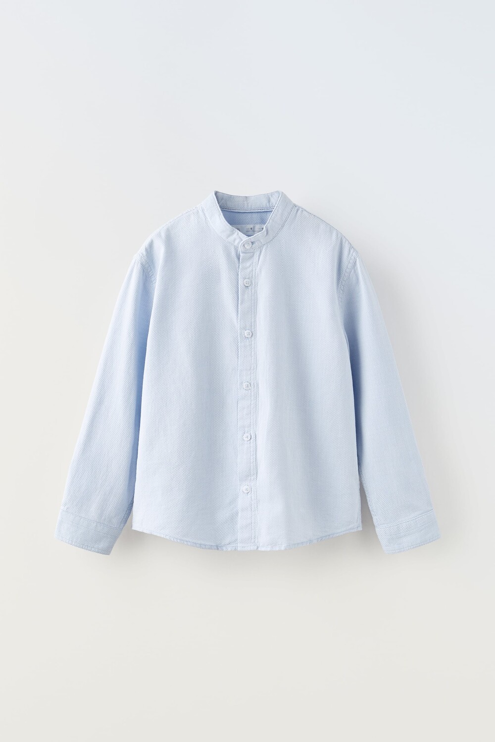 

Текстурная рубашка Zara, синий