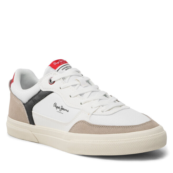 

Кроссовки Pepe Jeans KentonMaster Mesh, белый, Белый;серый, Кроссовки Pepe Jeans KentonMaster Mesh, белый