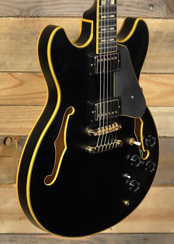 

Электрогитара Ibanez John Scofield JSM20 Hollowbody Guitar Black w/ Case