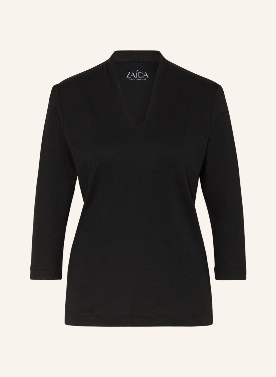 

Рубашка ZAÍDA mit 3/4-Arm, черный