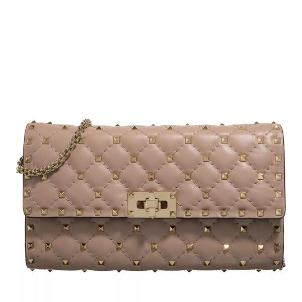 

Сумка shoulder bag rockstud spike Valentino Garavani, розовый