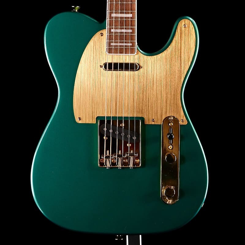 

Squier 40th Anniversary Gold Edition Telecaster - Sherwood Green Metallic
