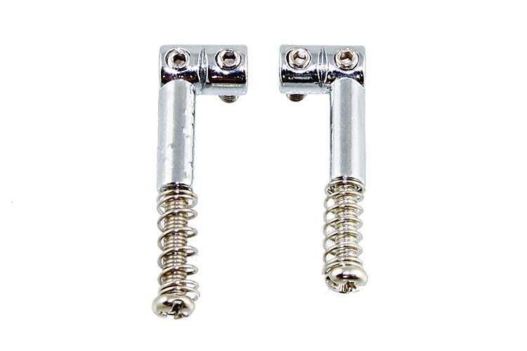 

Седла для бриджей Allparts (набор из 6 шт.) Г-образные 3 левых 3 правых, с фурнитурой, хром BP-2315-010