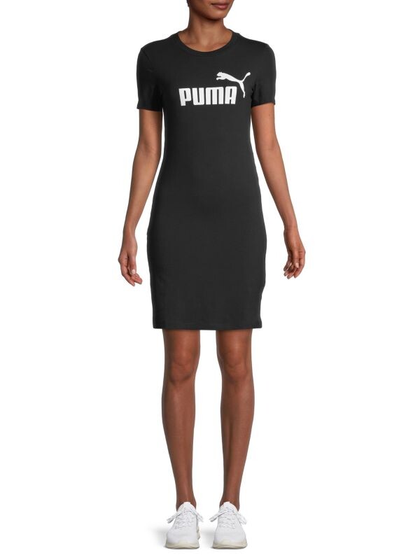 

Платье-футболка Puma Ess с логотипом, черный