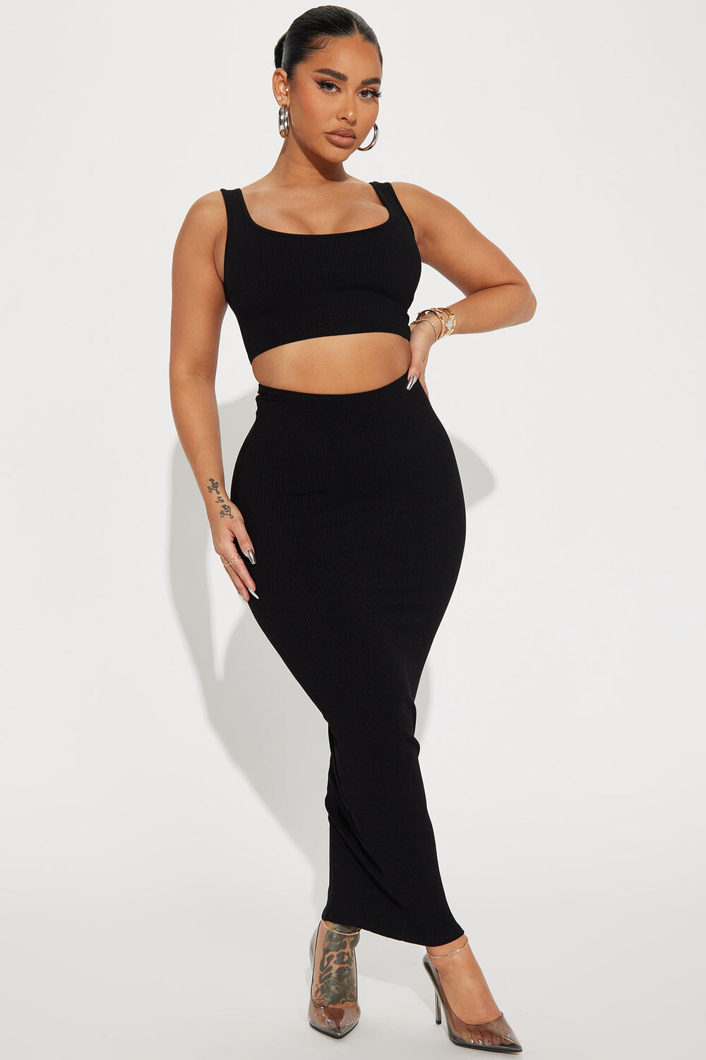 

Юбка Fashion Nova ST5200, черный