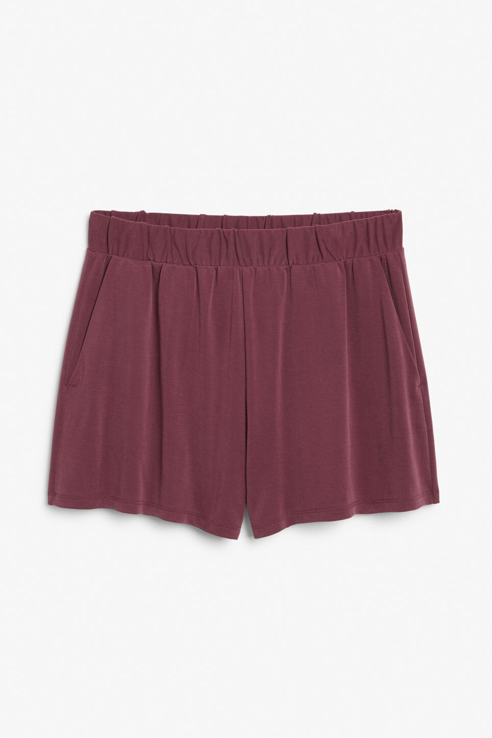 

Мягкие шорты Monki, бордовый