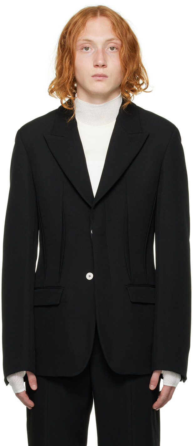 

Черный однобортный пиджак Dion Lee