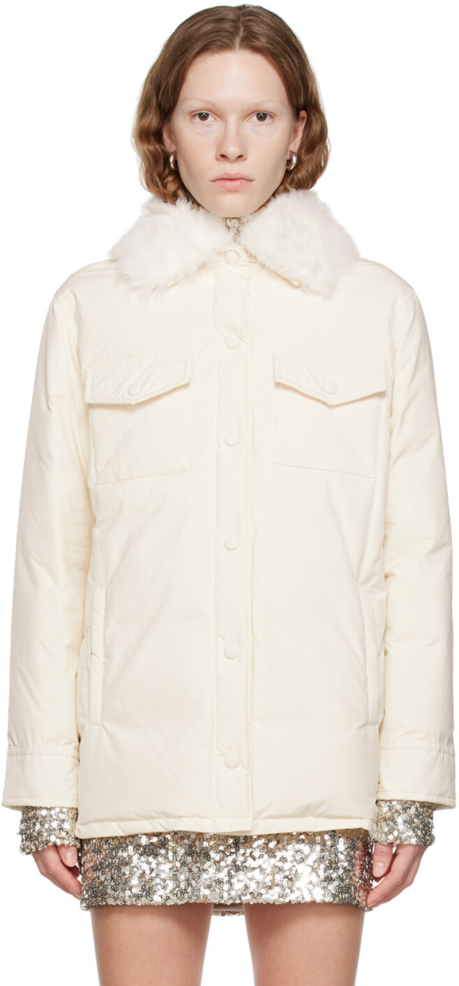 

Пуховик из овечьей шерсти Off-White Yves Salomon