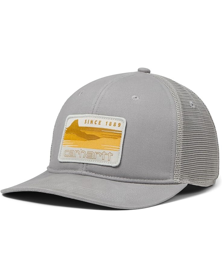 

Кепка Carhartt Canvas Mountain Patch, цвет Asphalt