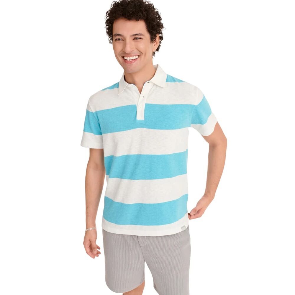 

Футболка-поло DKNY Rugby Stripe, бирюзовый, Зеленый