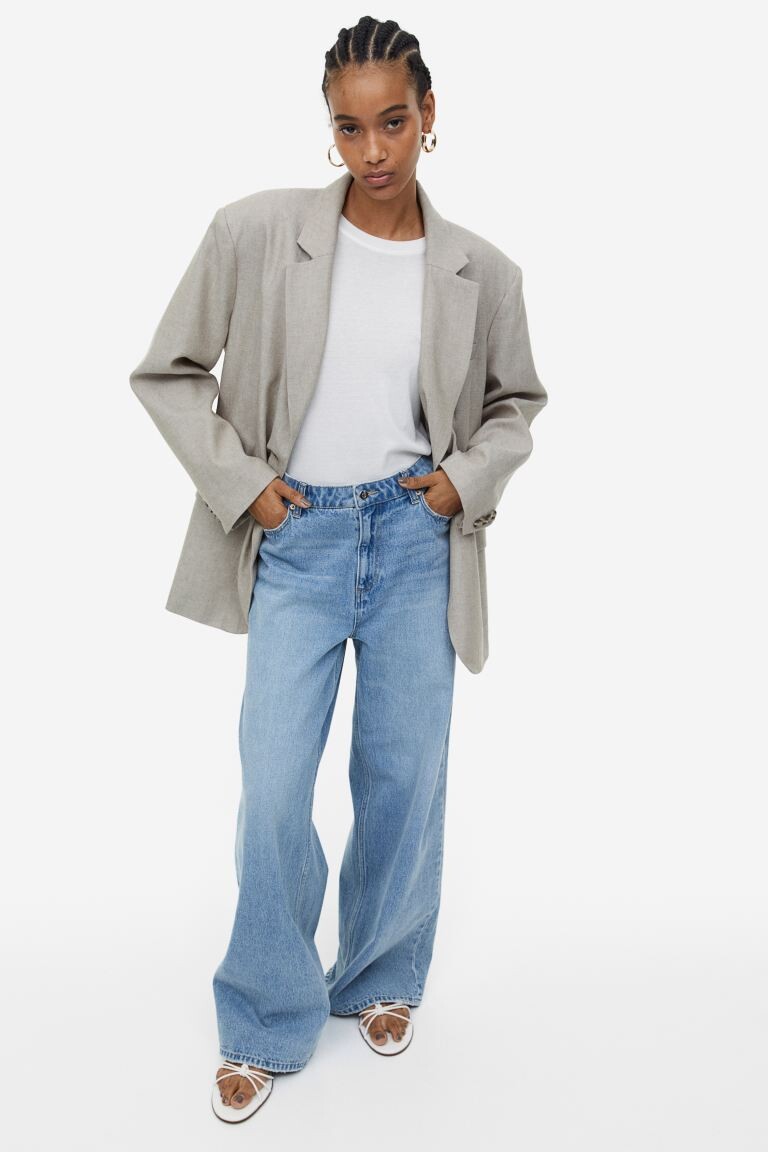 

Сандалии с ремешками H&M, белый