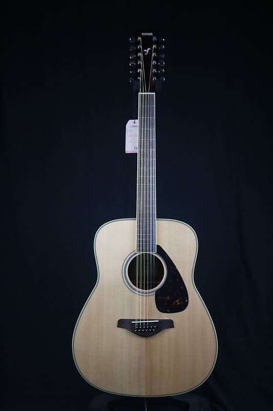 Yamaha FG820-12 Народная акустическая 12-струнная гитара, натуральный цвет FG820-12 Folk Acoustic 12-String Guitar цена и фото