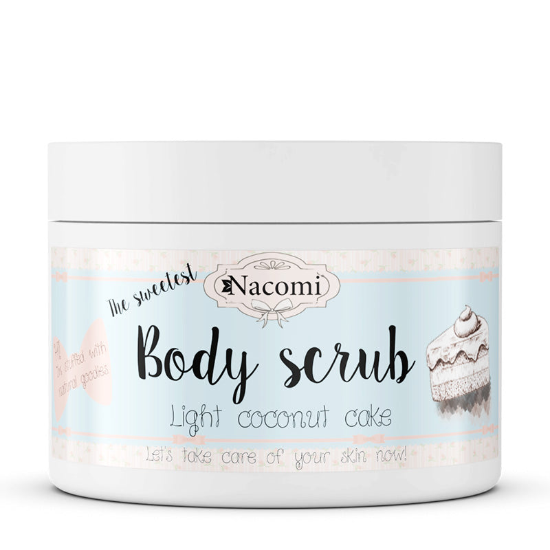 Nacomi Скраб для тела скраб для тела Light Coconut Cake 200г laruzel body scrub patchouli 420g