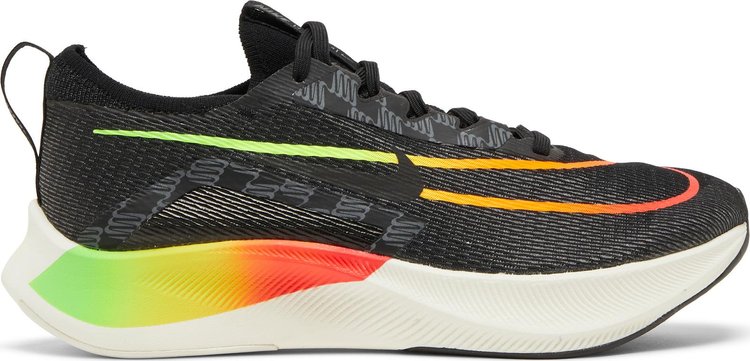 Кроссовки Nike Zoom Fly 4 'Black Multi', черный - фото