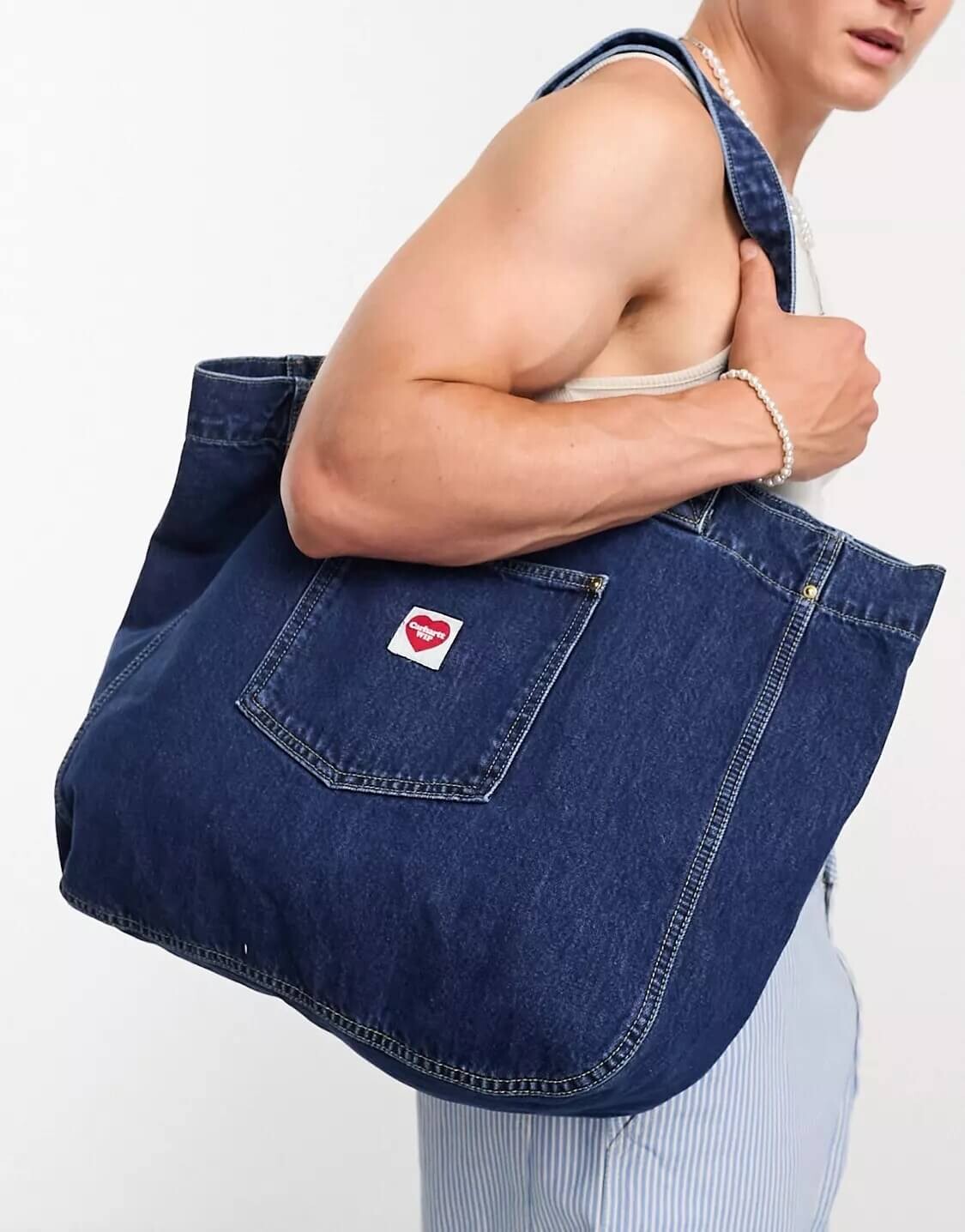 

Сумка-тоут Carhartt WIP Nash, синий
