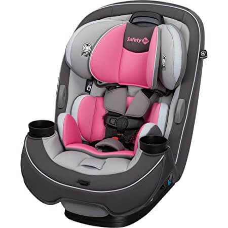 цена Детское автокресло Safety 1st Grow And Go All-in-One Convertible, розовый