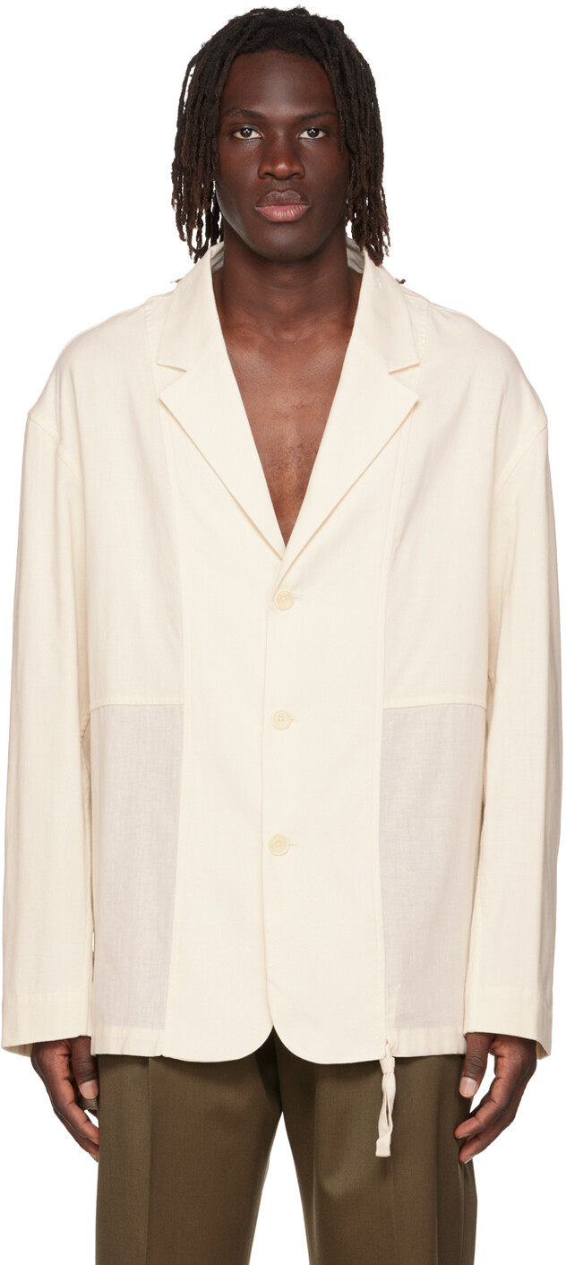 

Блейзер Off-White Le Papier 'La Veste Marrone' Jacquemus